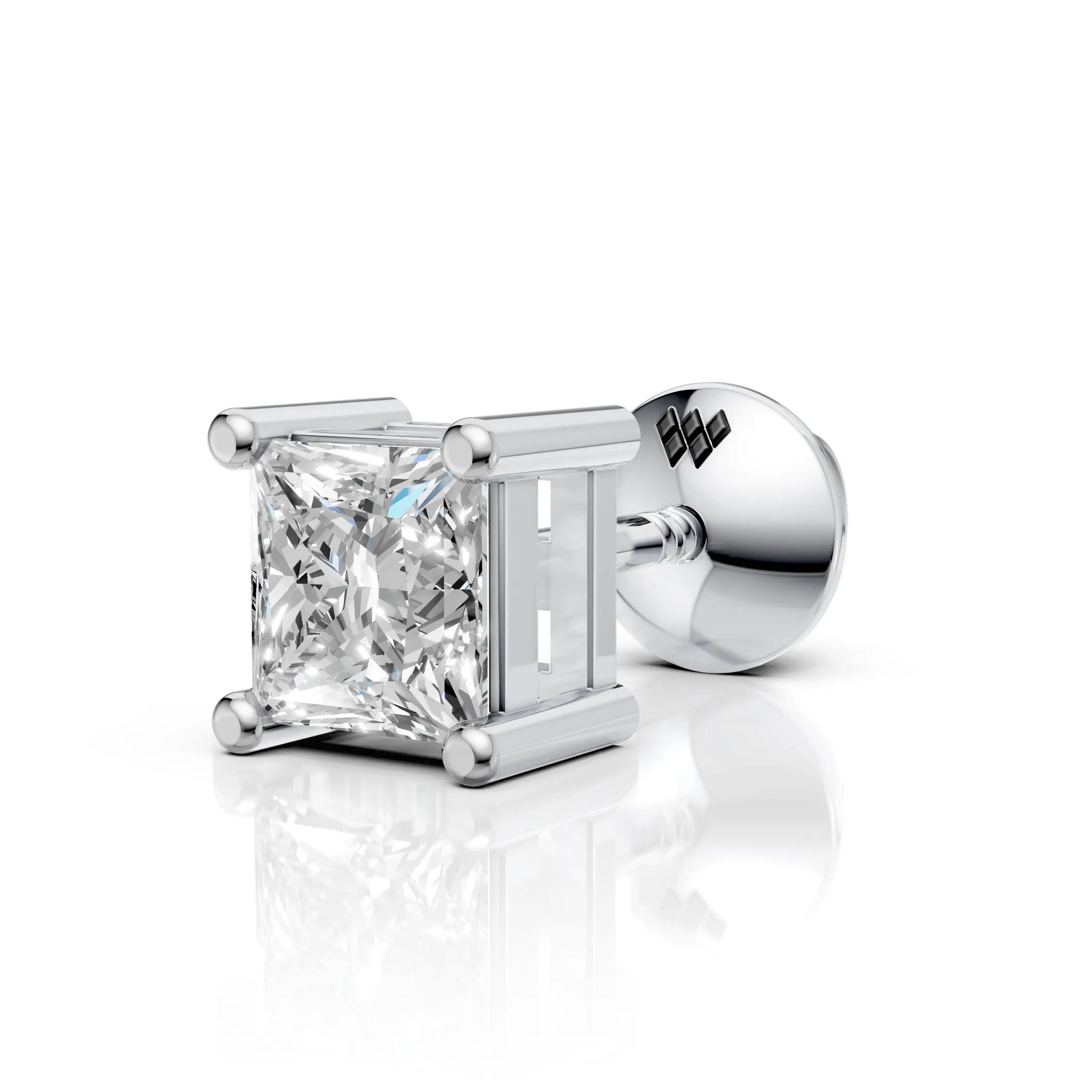 Princess Shape Earrings (1 PC)