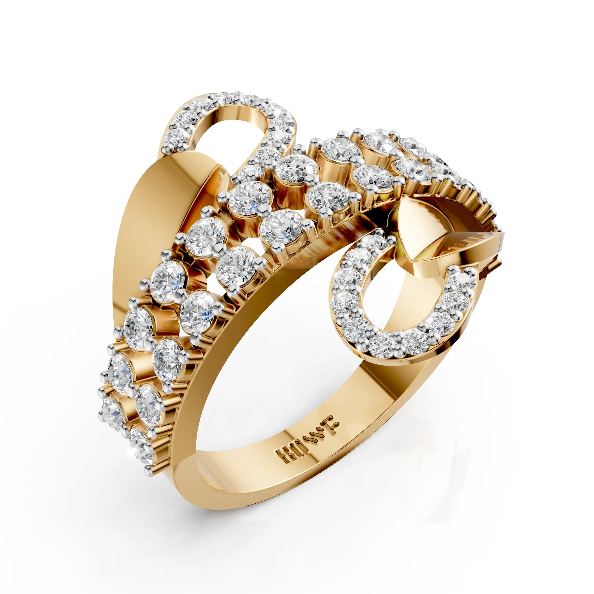 Twist of Elegance Ring