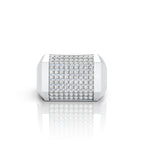 Diamond Grid Ring