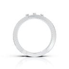 Criss Cross Multi Row Diamond Ring