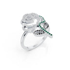 Multicolor Rose Ring