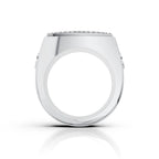 Bold Square Ring in Premium