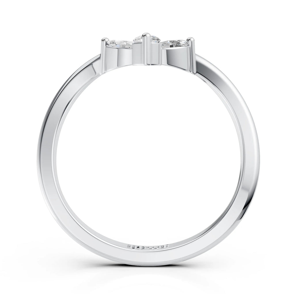 Marquise Diamond Butterfly Ring