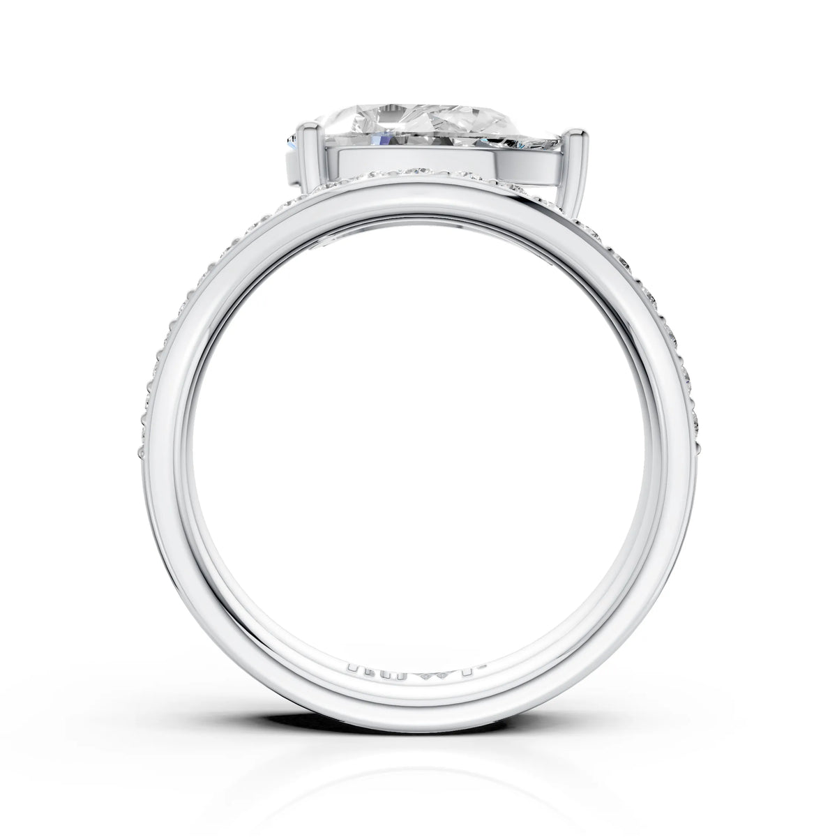 Infinity Twist Marquise Diamond Ring