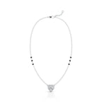Heart Halo Moissanite Pendant