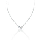 Round & Pear Diamond Mangalsutra