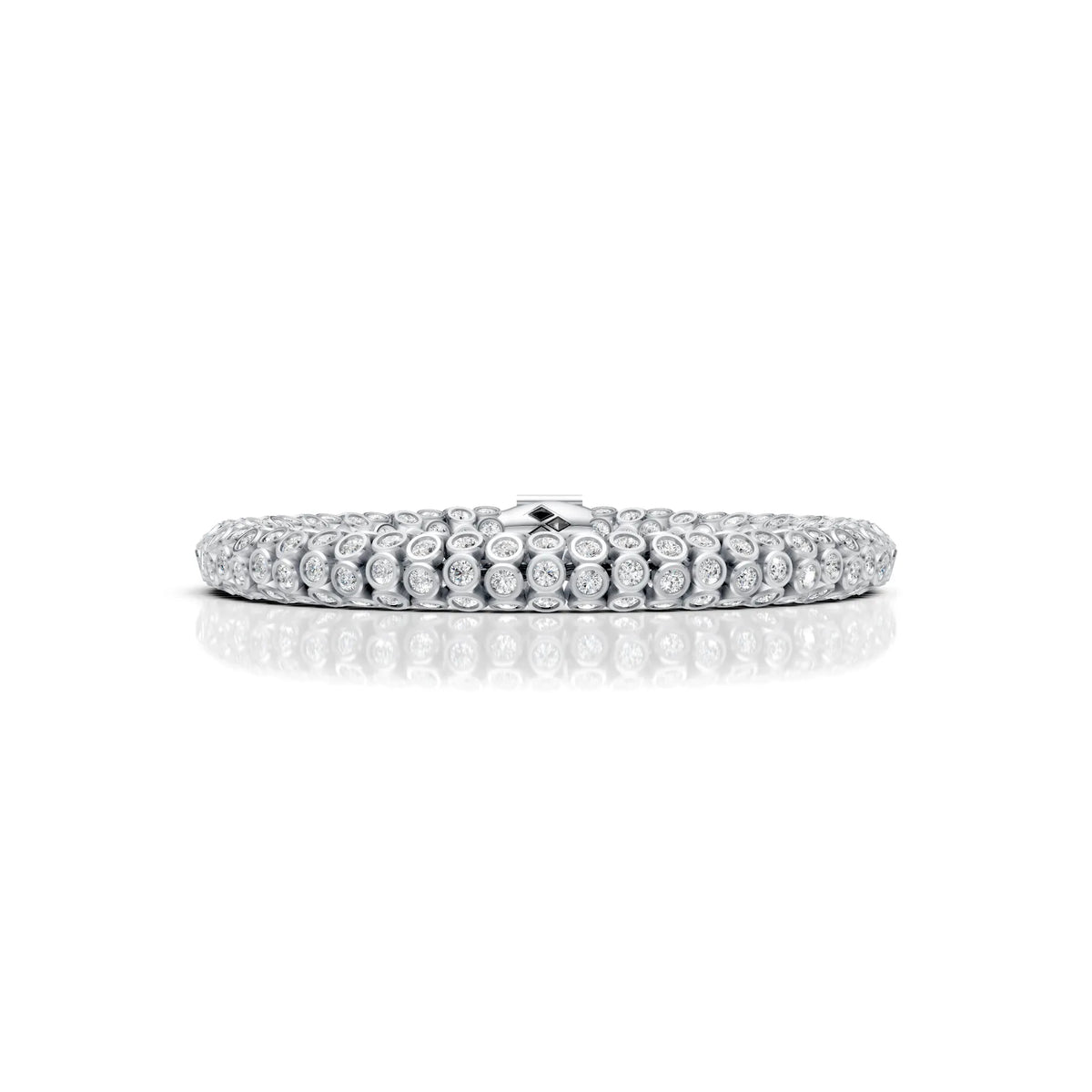 Classic White Diamond Rope Bracelet