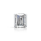 Emerald Cut Diamond Bar Set Stud (1 PC)