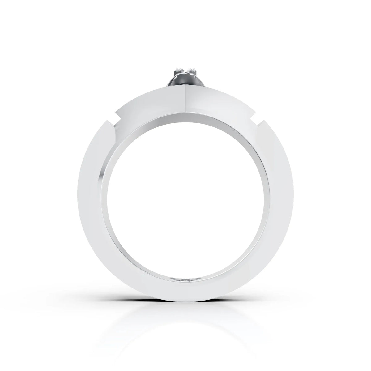 Royal Crown Textured Ring