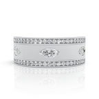 Luxury Marquise Cut Diamond Band
