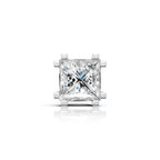 Princess Cut Eight Prong Diamond Stud (1 PC)