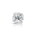 Princess Cut Triangle Claw Diamond Stud (1 PC)