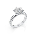 Portuguese Solitaire Split Shank Ring