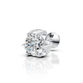 Classic Round Solitaire Diamond Stud (1 PC)