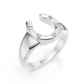 Modern Horseshoe Diamond Ring
