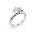 Portuguese Solitaire Split Shank Ring