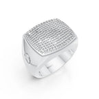 Bold Square Ring in Premium