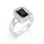 Black Stone Ring