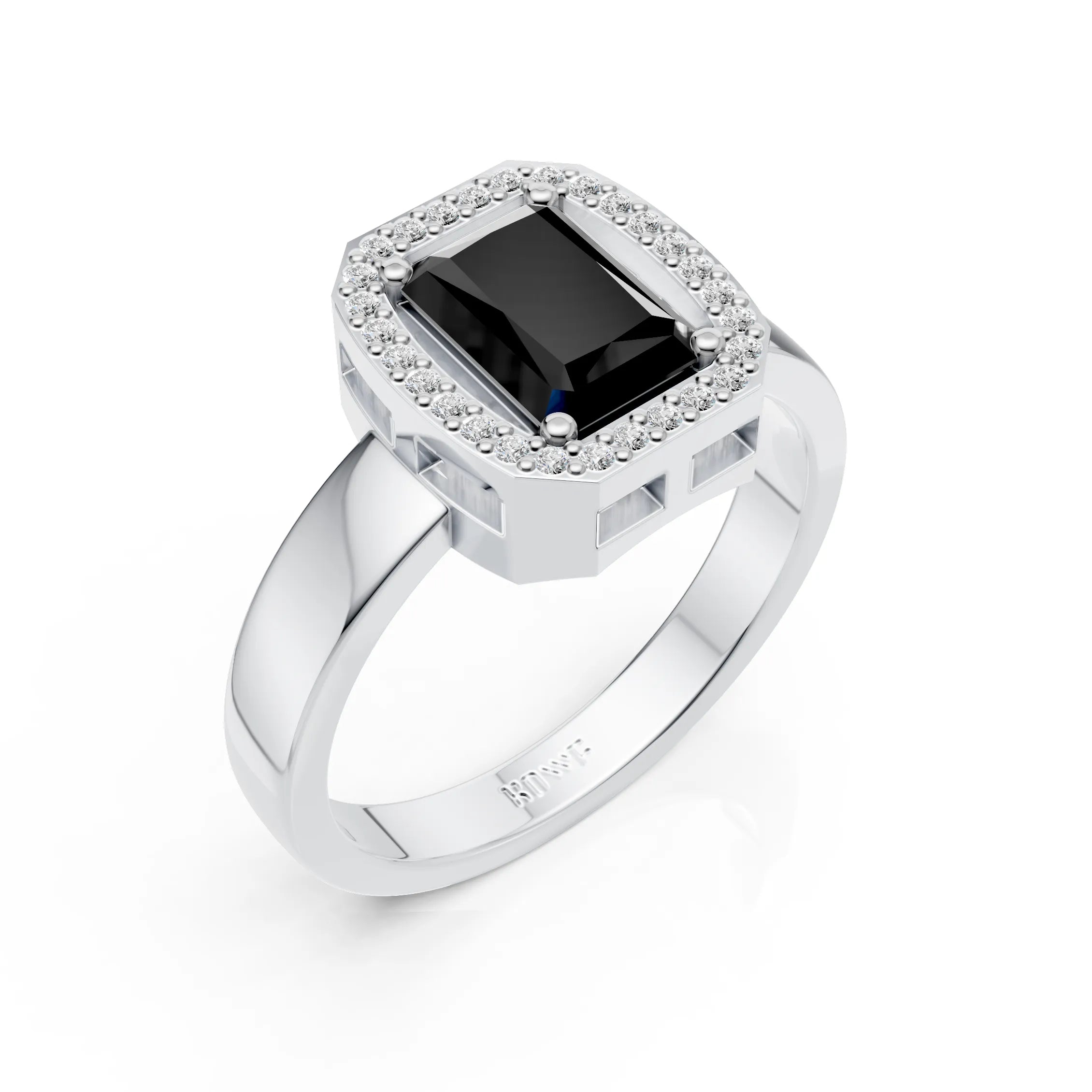 Black Stone Ring