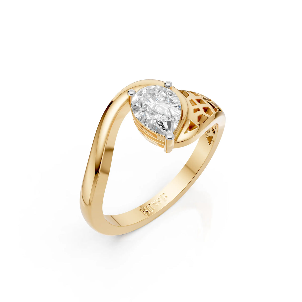 Celeste Twist Ring