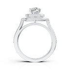 Square Halo Ring
