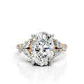 Oval Cut Three Stone Diamond