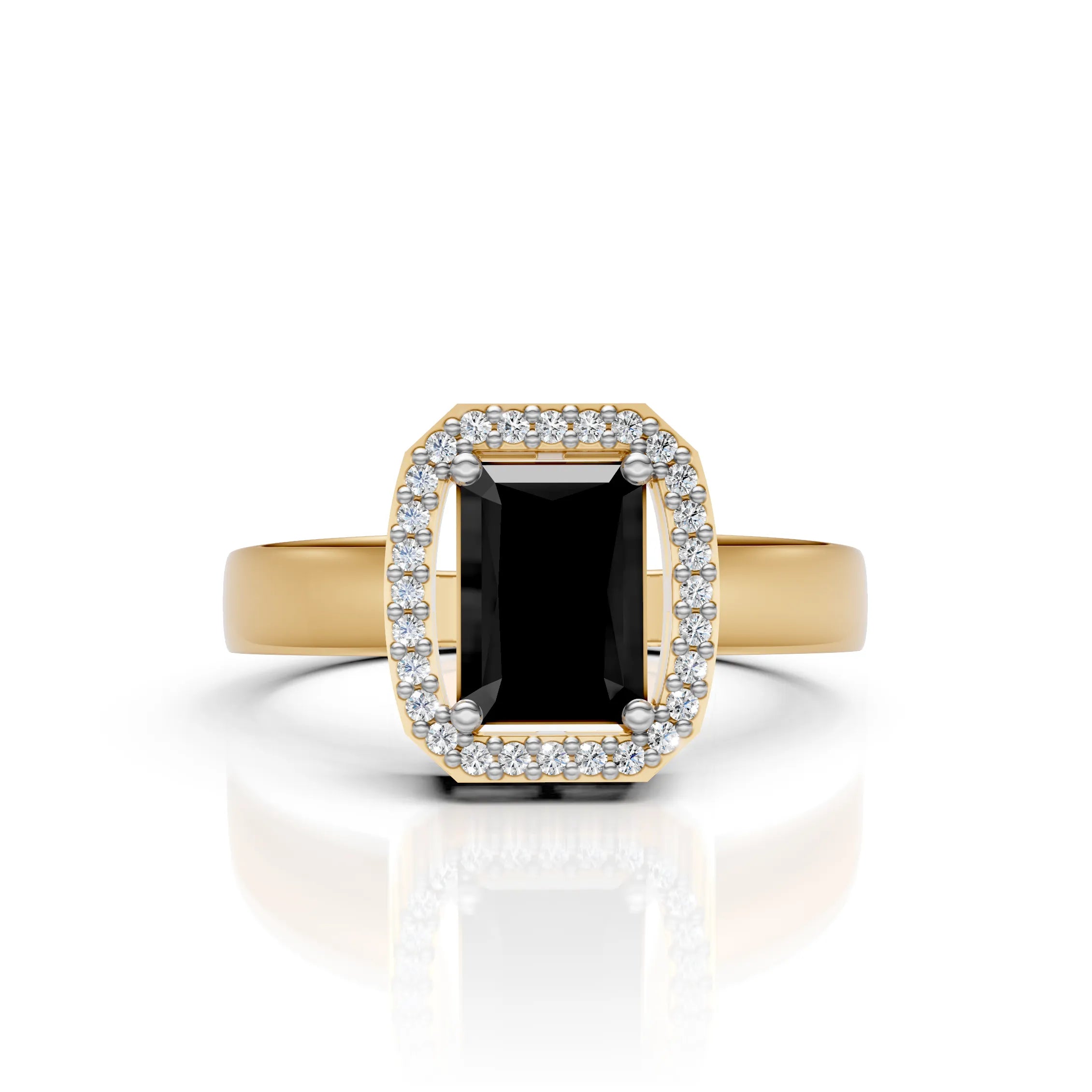 Black Stone Ring
