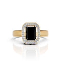 Black Stone Ring