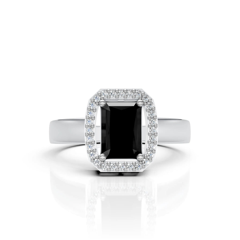 Black Stone Ring