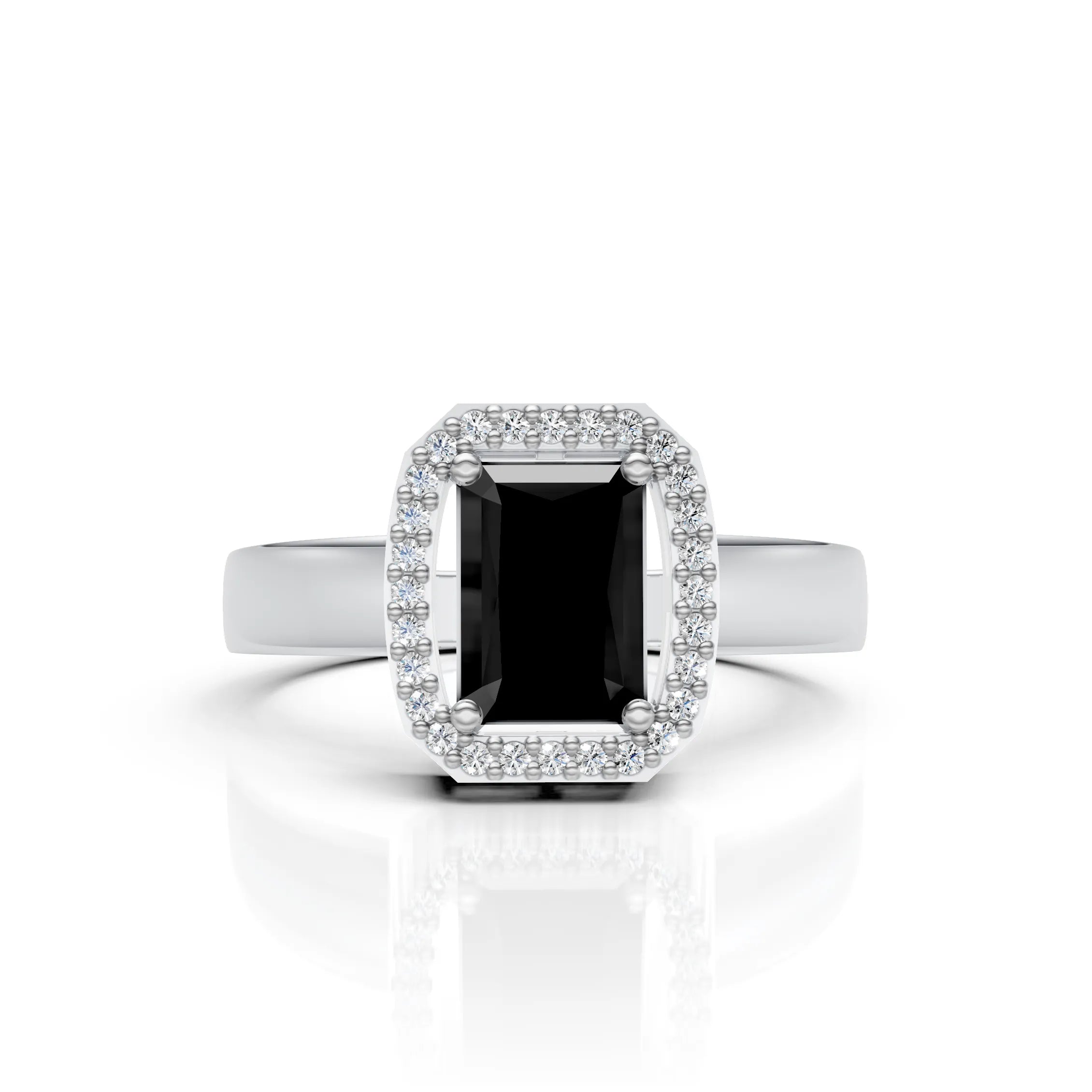 Black Stone Ring