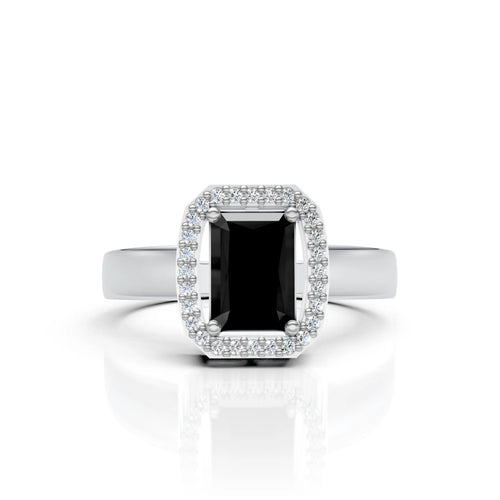 Black Stone Ring