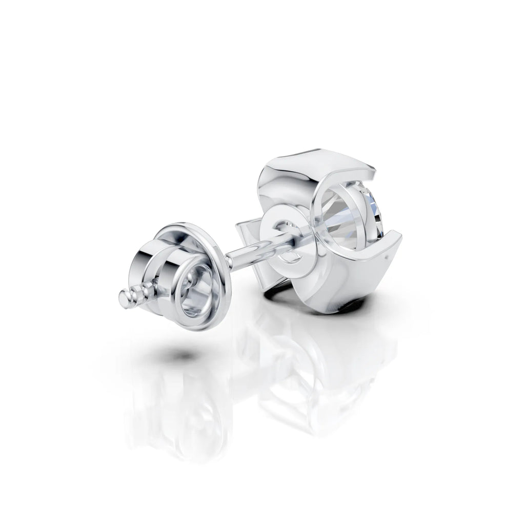 Classic Round Solitaire Diamond Stud (1 PC)