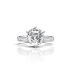 Portuguese Solitaire Split Shank Ring