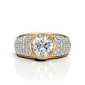 Royal Halo Bezel Ring