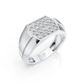 Pave Diamond Men's Ring
