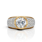 Royal Halo Bezel Ring