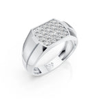 Pave Diamond Men's Ring