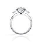 Portuguese Solitaire Diamond Accent Ring