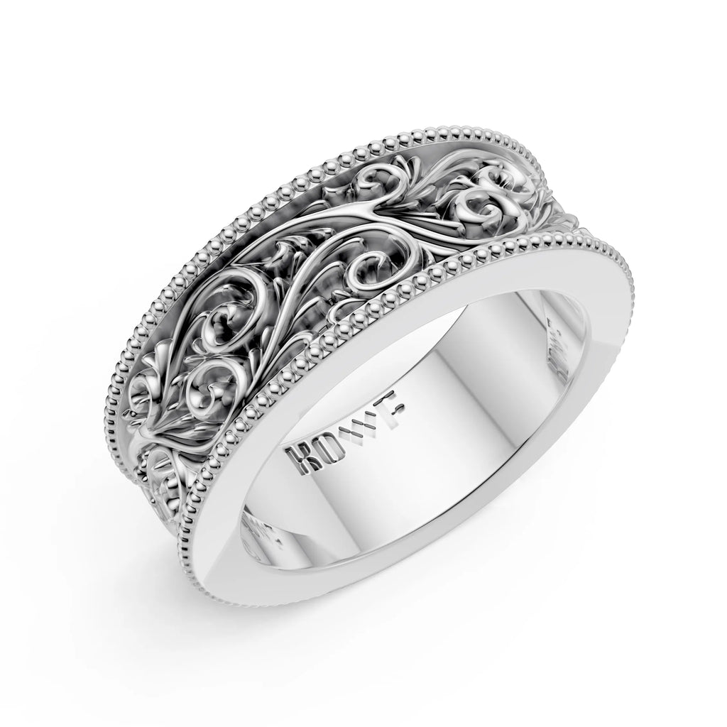 Vintage Engraved Band Ring