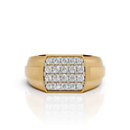 Pave Diamond Men's Ring