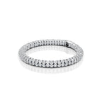 Classic White Diamond Rope Bracelet