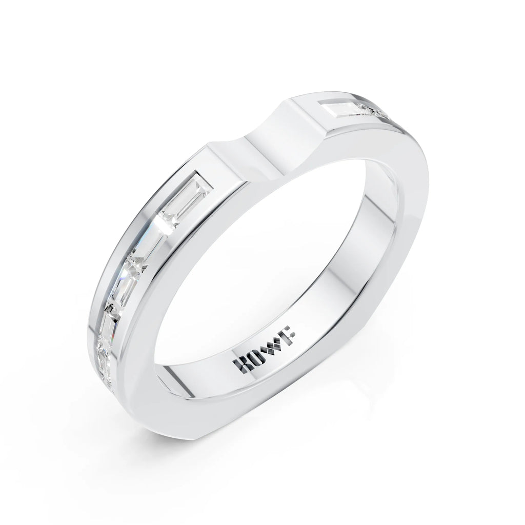 Baguette Cut Diamond Band Ring