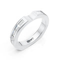 Baguette Cut Diamond Band Ring