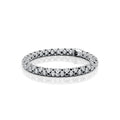 Black & White Diamond Rope Bracelet