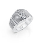 Royal Crown Textured Ring