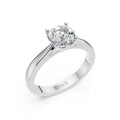 Portuguese Cut Solitaire Ring