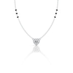 Heart Halo Moissanite Pendant