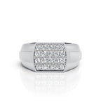 Pave Diamond Men's Ring