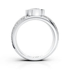 Royal Halo Bezel Ring