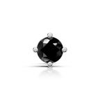 Virat Kohli Inspired Black Stud Earring (1 PC)